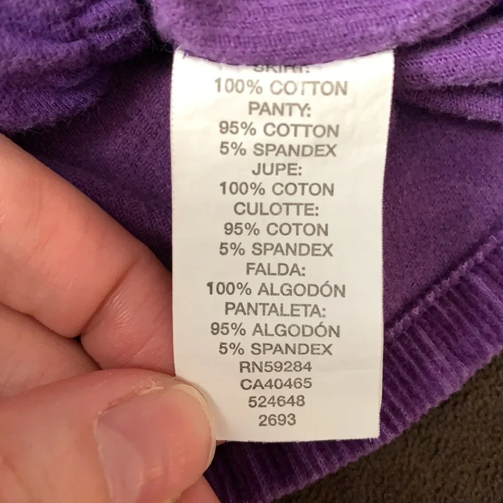The Children’s Place Purple Skirt + Bloomer Size 12 Months